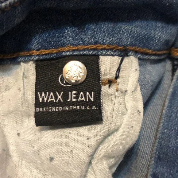 Wax Jeans bib overalls size med - Picture 9 of 12